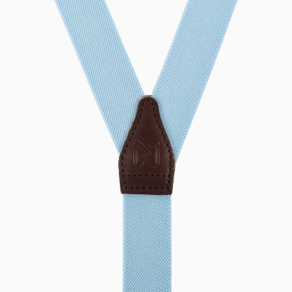 Celestial blue Skinny braces