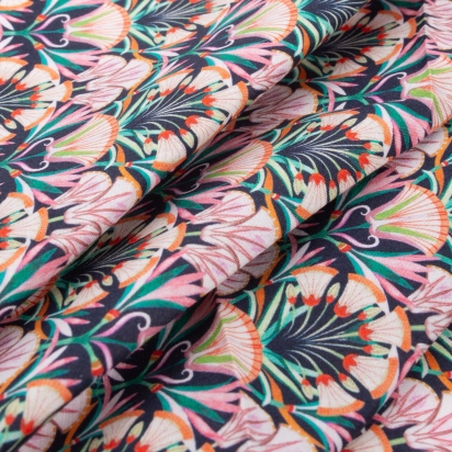 Liberty Lagoon Lotus Pocket Square 2