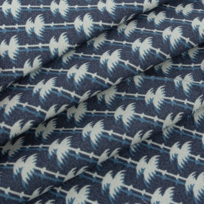 Pochette de costume Liberty Palm marine