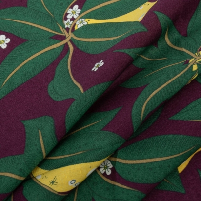 Pochette de costume Liberty Citron sangria 2