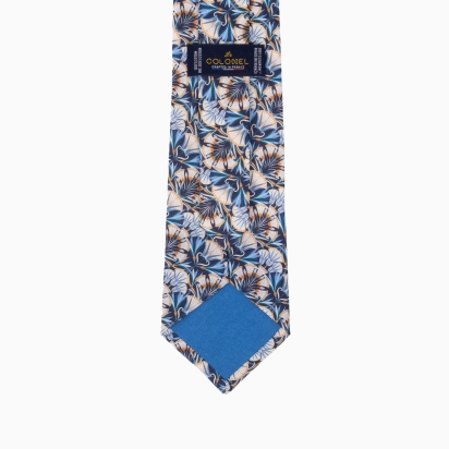 Liberty Azure Lotus Tie