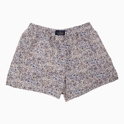 Liberty Blue Sea Salt Boxer Shorts