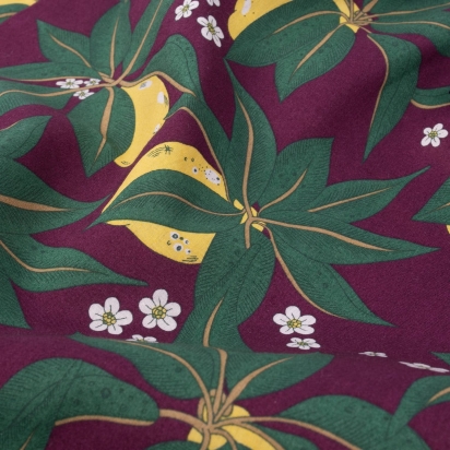 Liberty Sangria Lemon Pyjama Shorts