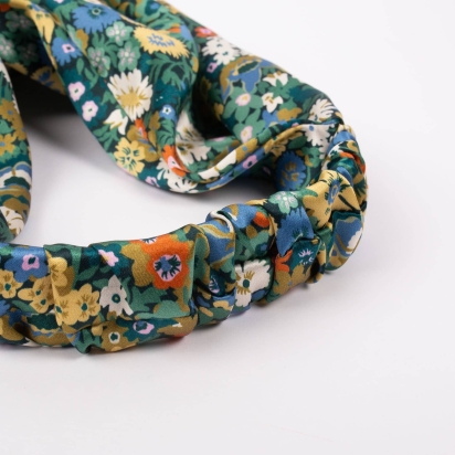 Liberty Green Thorpeness Silk Headband