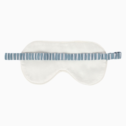 Teal Stripes Sleep Mask