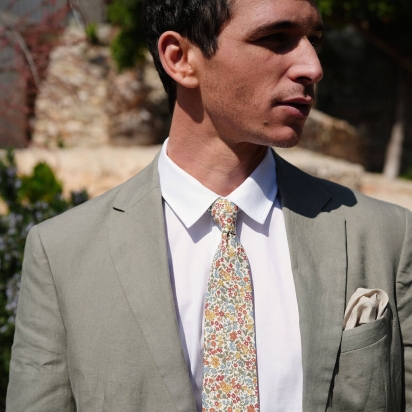 Liberty Saffron Ava Tie 2