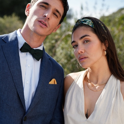 Cyprus Italian Wool Bow Tie 2