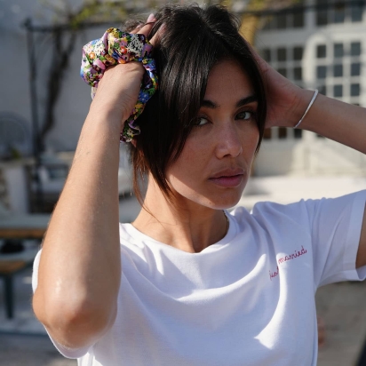 Liberty Heather Thorpeness Silk Scrunchie 2