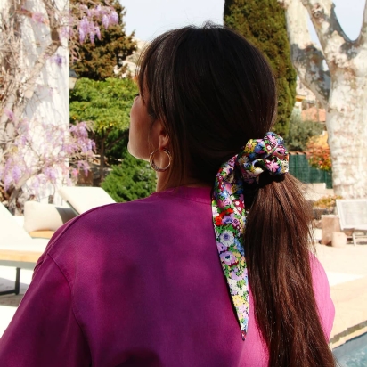 Foulchie Soie Liberty Thorpeness lilas 2