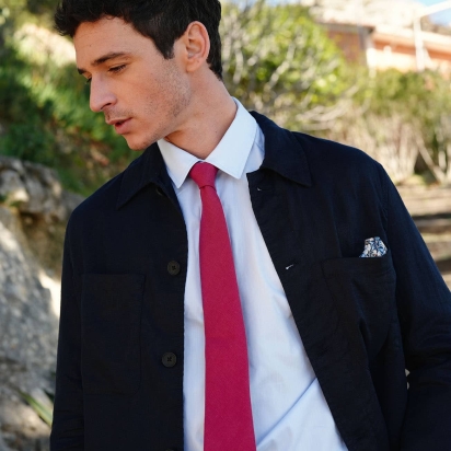 Liberty Azure Lotus Pocket Square 2