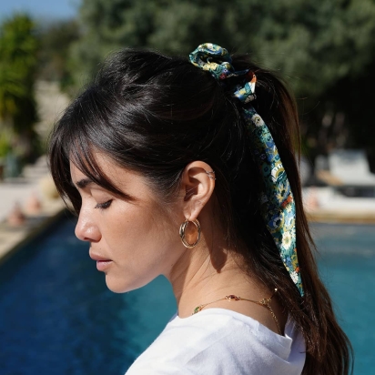 Foulchie Soie Liberty Thorpeness vert