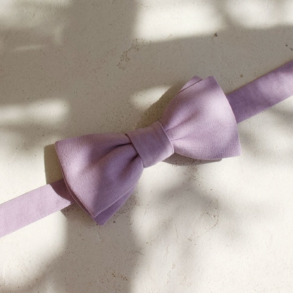 Noeud papillon Lilas