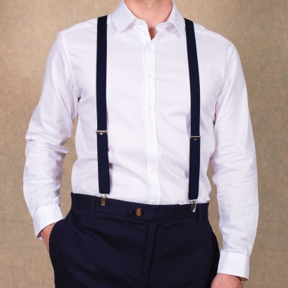 Sapphire blue Skinny braces 2