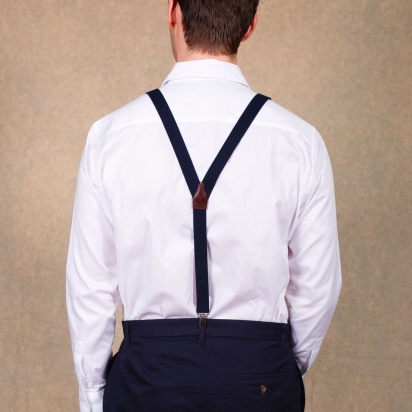 Sapphire blue Skinny braces