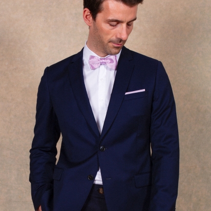 Heather Silk Bow Tie