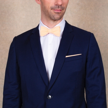 Nude Orange Bow Tie 2