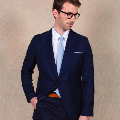 Arctic Italian Wool Tie