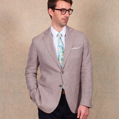 Liberty Holly Green Tie