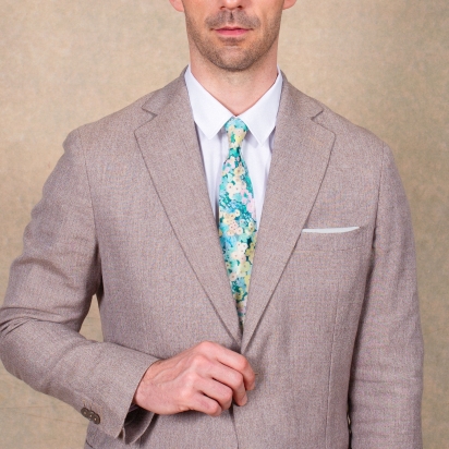 Liberty Holly Green Tie 2