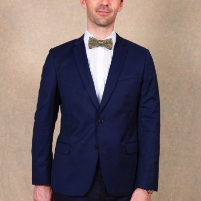 Disco Glitter Bow Tie