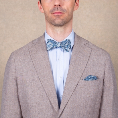 Liberty Blue Lee Manor Pocket Square 2