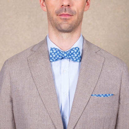 Liberty Periwinkle Peter Bow Tie 2