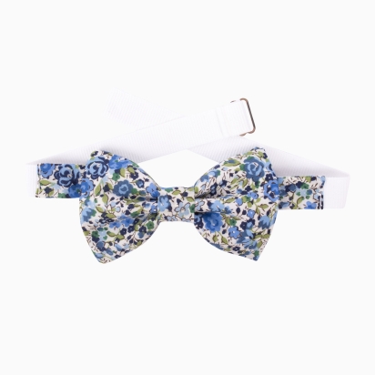 Liberty Blue / Olive Emma Kid Bow Tie 2