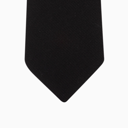 Cravate Laine Italienne noire