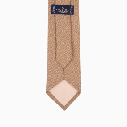 Cravate Laine Italienne latte