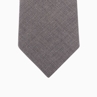 Cravate Laine Italienne gris