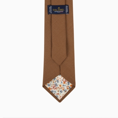 Cravate Laine Italienne tiramisu