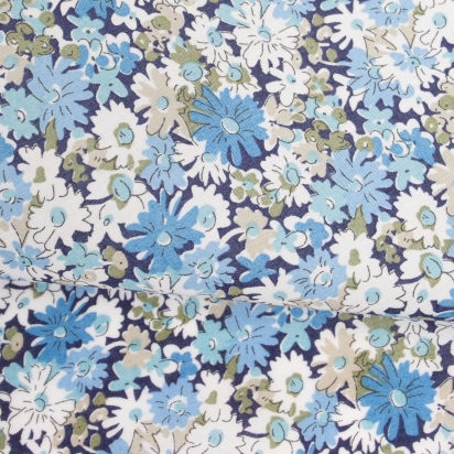 Pochette de costume Liberty Libby bleu 2