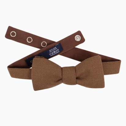 Noeud papillon Laine Italienne tiramisu