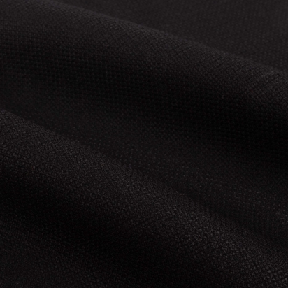 Black Italian Wool Bow Tie