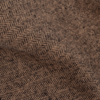 Pochette de costume Herringbone bronze