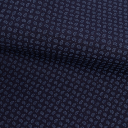 Navy Persian Pocket Square 2