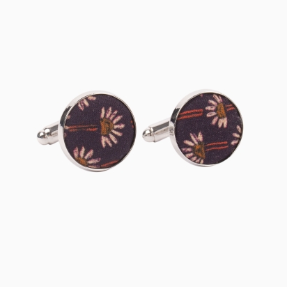 Boutons de manchette Liberty Daisy 2