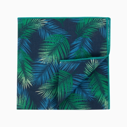 Pochette de costume Costa Rica bleu / vert