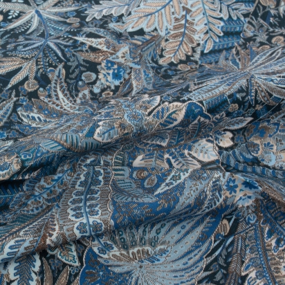 Cravate Liberty Havana bleu