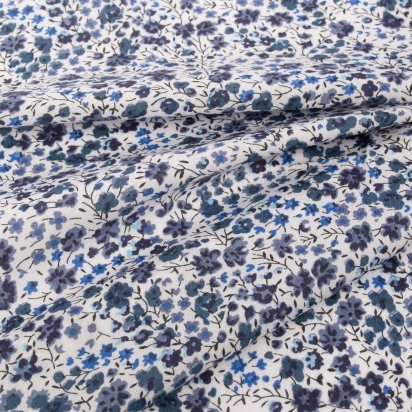 Noeud papillon Liberty Phoebe bleu foncé