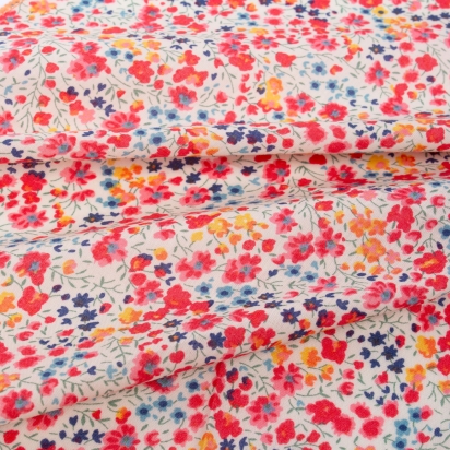 Noeud papillon Liberty Phoebe corail 2