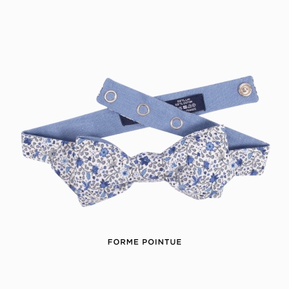 Press button Bow Tie - Cotton, Linen...