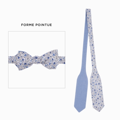 Self tie Bow tie - Cotton, Linen or Wool