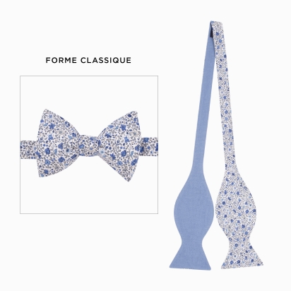 Self tie Bow tie - Cotton, Linen or Wool 2