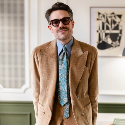 Liberty Teal Lee Manor Tie