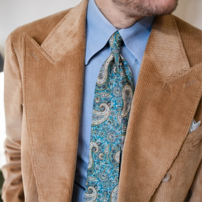 Liberty Teal Lee Manor Tie 2