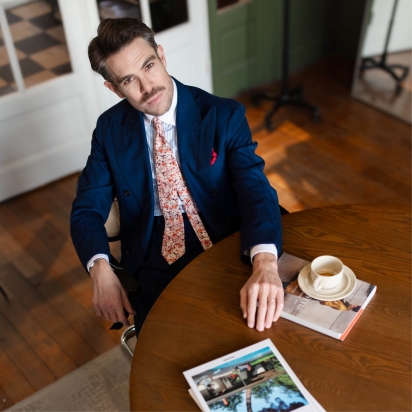 Liberty Pink Shasta Tie