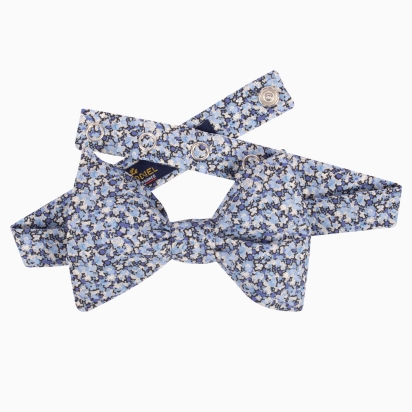Liberty Blue Pepper Bow Tie