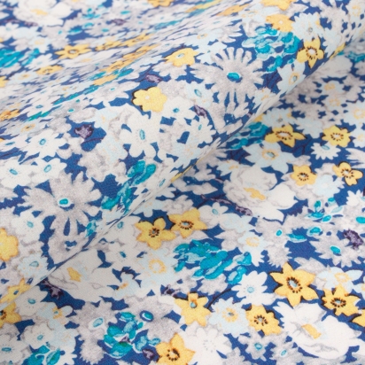 Pochette de costume Liberty Shasta bleu