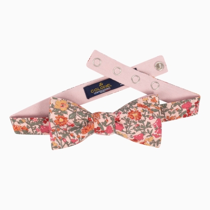 Noeud papillon Liberty Babingdon rose